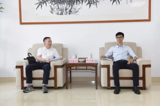 张兴赢会见广西电网有限公司副总经理孙春日一行 张兴赢会见广西电网有限公司副总经理孙春日一行